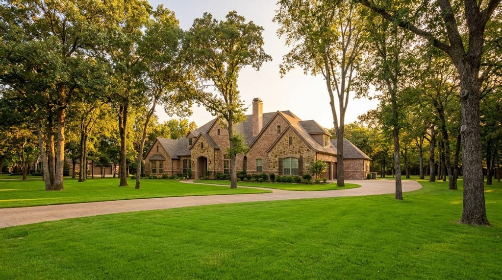 Luxury homes in Colleyville, Texas