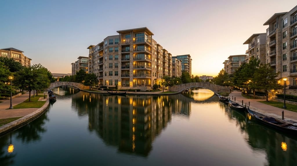 Luxury homes in Las Colinas, Texas
